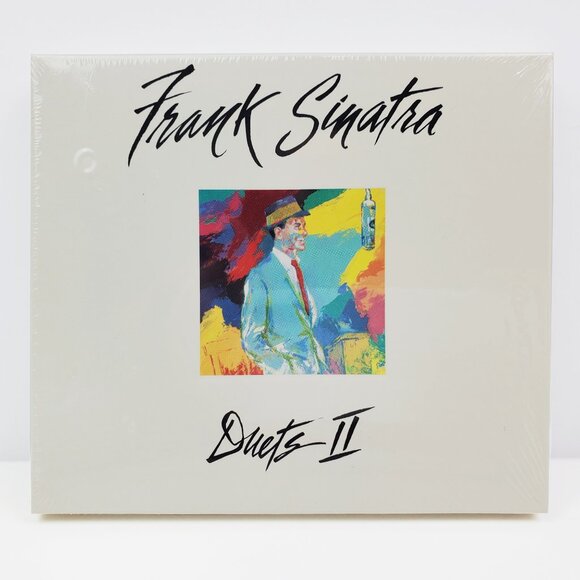 Frank Sinatra Duets II CD Slipcase 1994 Stevie Wonder, Willie Nelson & Co Sealed - Picture 1 of 8